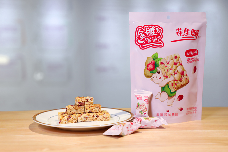 玫瑰味花生酥